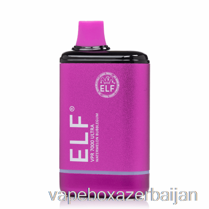 Vape Azerbaijan ELF VPR 7000 Ultra Disposable Watermelon Bubblegum